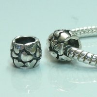 (image for) Charm 925 - Marcasite Hearts