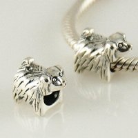 (image for) Charm 925 Silver - Dog