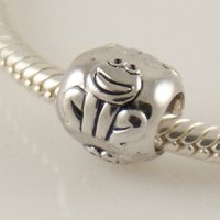 (image for) Charm 925 - Silver - Frog