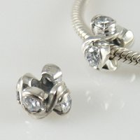 (image for) Charm 925 CZ Stone- Clear