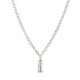 (image for) 925 Sterling Necklace - Bead Drop - 70cm