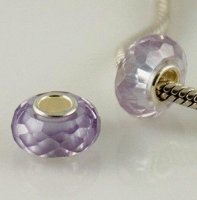 (image for) 925 Zircon Beads - Light Amethyst