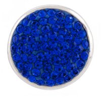 (image for) Snap Jewelry Crystal - Solid Blue