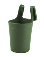 (image for) Dark Green Beach Bag Cup & Yeti Holder Accessory compatible Bevy Boggs, Simply Southern & Our Brand