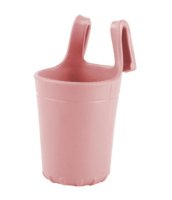 (image for) Dusty Pink Beach Bag Cup & Yeti Holder Accessory compatible Bevy Boggs, Simply Southern & Our Brand