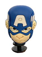 (image for) 3D Captain America Jibbitz Style Charm for Crocs Kids Adults