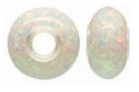 (image for) 925 Opal Created Bead - White Mosaic