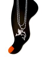 (image for) Anklet Double Strand Chain - Dolphin