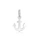 (image for) 12*19mm Small Stainless Steel Charm - Anchor
