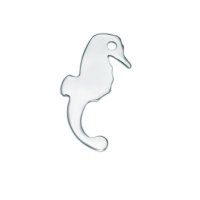 (image for) Extra Small Stainless Steel Charm 6*12mm - Sea Horse