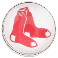 (image for) Snap Glass Jewelry - Sports Baseball