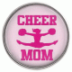 (image for) Snap Glass Jewelry - Sports Cheer Mom