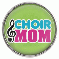 (image for) Snap Glass Jewelry - School Choir Mom