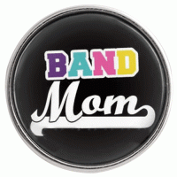 (image for) Snap Glass Jewelry - School Band Mom