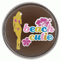 (image for) Snap Glass Jewelry - Beach Cutie