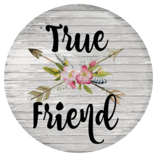 (image for) Snap Jewelry Enamel Ceramic - True Friend - Click Image to Close
