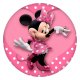 (image for) Snap Jewelry Enamel Ceramic - Mouse in Pink & Polka-dots