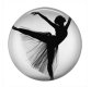 (image for) Snap Jewelry Ceramic Ballet Dancer Dance
