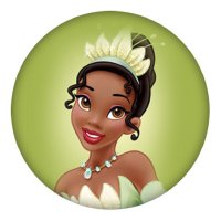 (image for) Snap Jewelry Tiana Cartoon Princess fits 18-20mm Ginger Charms