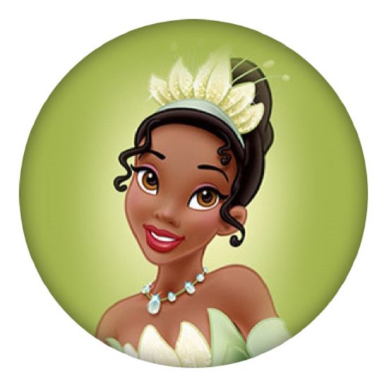 (image for) Snap Jewelry Tiana Cartoon Princess fits 18-20mm Ginger Charms - Click Image to Close