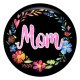(image for) Snap Jewelry Enamel Ceramic - Mom Floral Wreath