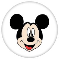 (image for) Snap Jewelry Enamel Ceramic -Mickey Mouse Kids