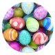 (image for) Snap Jewelry Enamel Ceramic - Easter Eggs