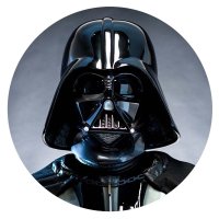 (image for) Snap Jewelry Enamel Ceramic - Dark Vader Star Wars