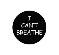 (image for) Snap Jewelry Enamel I can't Breathe George Floyd Black Lives