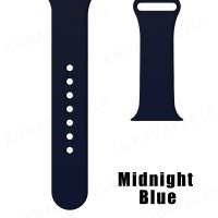 (image for) Midnight Blue Band Silicone Sport 42/44mm fits Apple Watch