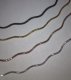 (image for) 925 Sterling Silver Crinkle Cut Chain - 18" Silver