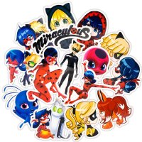 (image for) Miraculous Tales of Ladybug & Cat Stickers Skateboard 50pc