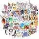 (image for) Animals Cartoon Stickers Non Repeating Multicolor Decals 50 pcs