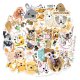 (image for) Dog Puppy Stickers Mixed Non Repeating Decals 50 pcs