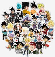 (image for) Anime DRAGON BALL Z Stickers Skateboard Laptop Luggage 50pc