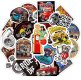 (image for) The American Hot Rod Sticker Decal Vinyl Stickers 100pcs (0115)