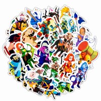(image for) Anime Dota 2 Stickers Skateboard Laptop Luggage Decals 50pc