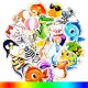 (image for) Animals Cartoon Stickers Variety Non Repeating Decals 50 pcs
