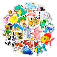 (image for) Mixed Animal Cute Characters Stickers Decals Sticker Bomb 50pcs