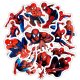 (image for) Spiderman Marvel Superhero Stickers Non Repeating Decals 32 pcs