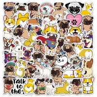 (image for) Puppy & Dog Lovers Stickers Non Repeating Decals 50 pcs