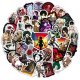 (image for) Anime Attack On Titan Stickers Skateboard Laptop Decals 50pc