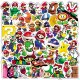 (image for) Mario Kart Game Stickers Non Repeating Decals 50 pcs