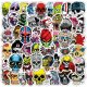 (image for) Skull Variety Decal Stickers Bart Homer Luggage Laptop 50pc
