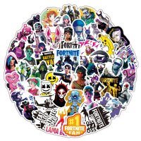 (image for) Fortnite Game Stickers Skateboard Laptop Luggage Decals 50pc