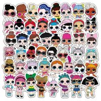 (image for) LOL Dolls Girls Stickers Non Repeating Decals 70 pcs