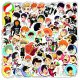 (image for) Anime Haikyuu Stickers Skateboard Laptop Luggage Decals 50pc