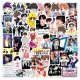 (image for) BTS Boy Band Stickers Non Repeating Skateboard Luggage 50pc