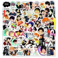 (image for) Anime Haikyuu Stickers Skateboard Laptop Luggage Decals 100pcs