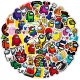 (image for) Among Us Stickers Game Skateboard Laptop Sticker Bomb Decal 50pc